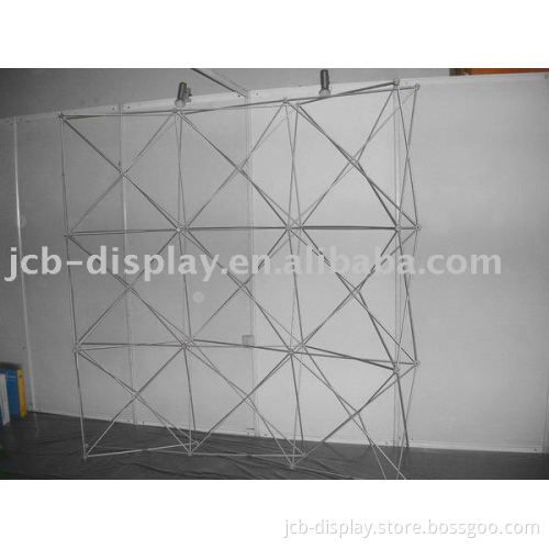 Aluminum Silver Mini Pop up banner Pop up